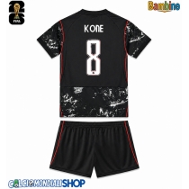Maglie da calcio Canada Ismael Kone #8 Seconda Maglia Bambino Mondiali 2026  Manica Corta + Pantaloni corti)